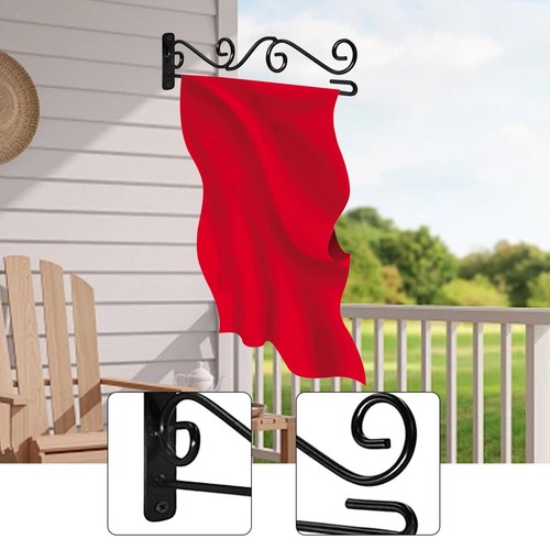Porte drapeau jardin - porte-drapeau,