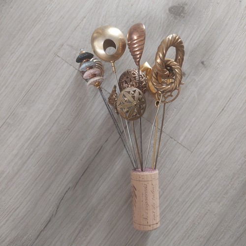 Lot epingles chapeau - lot,
