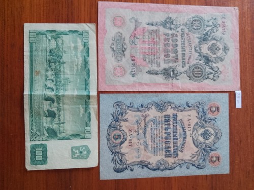 Lot billets monde - de, du