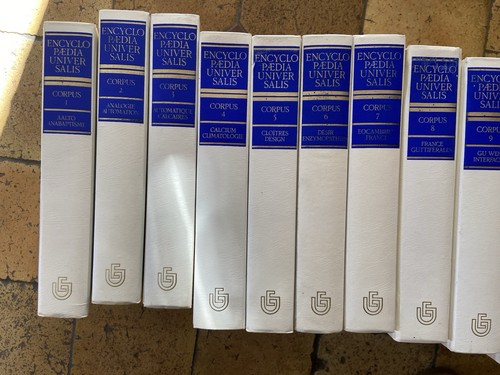 Encyclopédie corpus - encyclopédie,