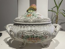 Soupière ancienne porcelaine - soupière,
