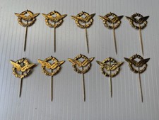 Lot de 10 insignes épingle