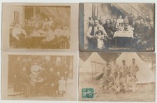 lot de 4 carte photo piou piou