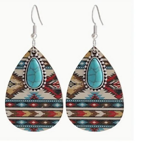 Boucles oreilles zuni - boucles, d'oreilles