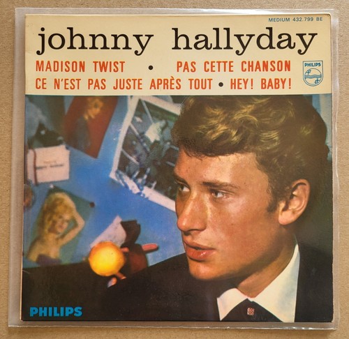 45t johnny hallyday pas - johnny,