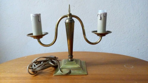 Lampe style bougeoir à - lampe,