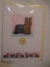 CARTE + ENVELOPPE - chien