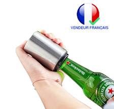 Décapsuleur Automatique Acier Inoxydable Pour Bière Vin Soda Ouvre-Bouteille Bar
