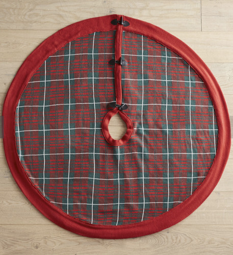 Tree skirt red green - tree, red/green