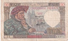 50 Francs Jacques Coeur -