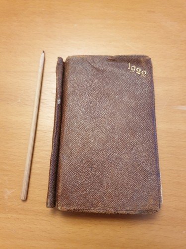 Petit agenda bijou - petit, 1922