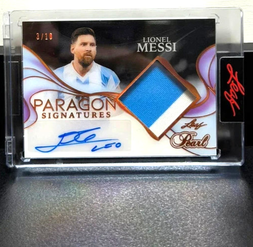Lionel messi game - game-used, patch