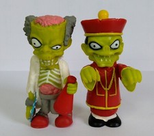 Zombiezz Série 2 Lot 2 Figurines Monstres Zombie Savant Fou & Expériences