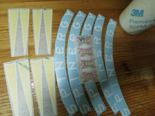 Kit d'autocollants de roue de