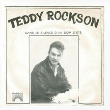 Teddy ROCKSON Vinyle 45T DANS SILENCE D'UN SOIR D'ETE - ROCK IN LOVE -GDMTD 0001