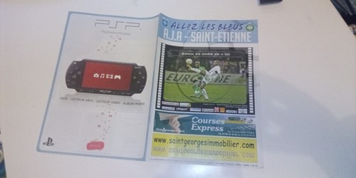 Programme auxerre etienne - programme,