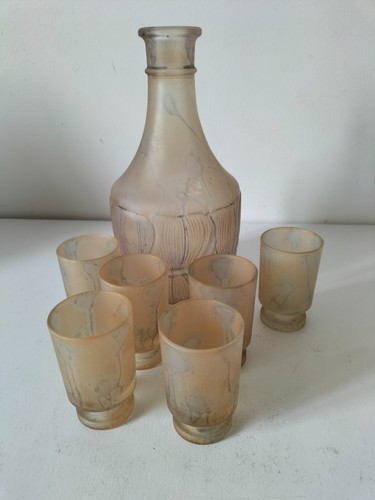 Ensemble verre dépoli - ensemble,