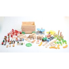 Ensemble De Train En Bois Brio