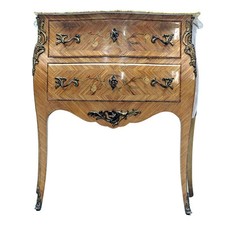 Commode sauteuse Louis XV bois de rose