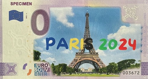 Billet euro specimen - 0,