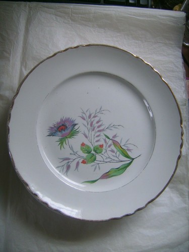 Assiettes plates anciennes - 4,
