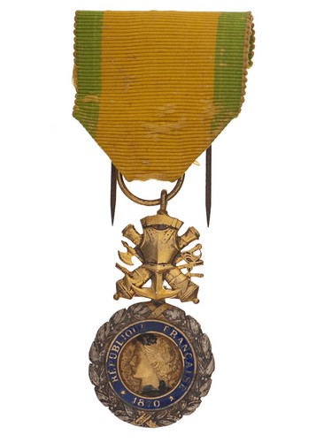 Médaille militaire argent - militaire, en