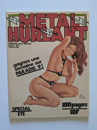 Métal hurlant 1977 - hurlant,