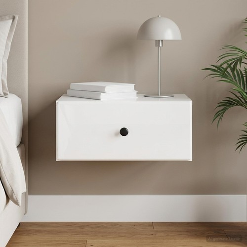 Cabinet chevet mural avec - chevet,