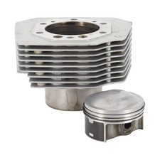 Cylindre + piston gauche (Moto