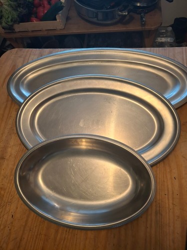 Lot plateaux ovales - plateaux,
