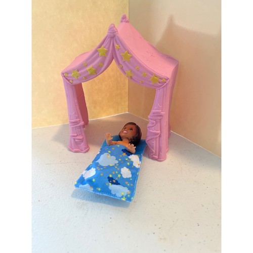 Barbie chelsea doll - chelsea, camping