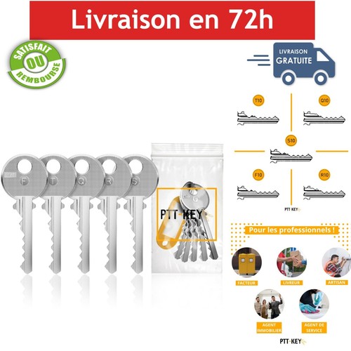 Lot clés ptt - lot,