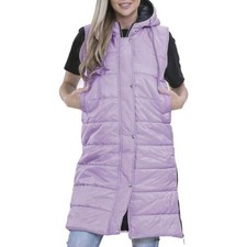 Gilet Long Oversize Zippé
