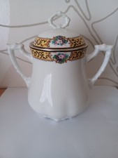 Grand sucrier Limoges ancien - Vignaud - Pot à sucre