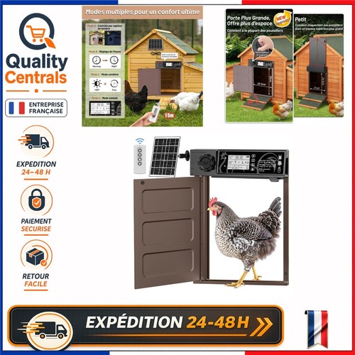 Porte automatique poulailler