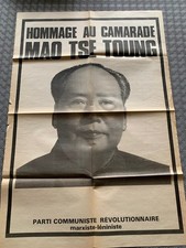 Affiche politique Maoïste