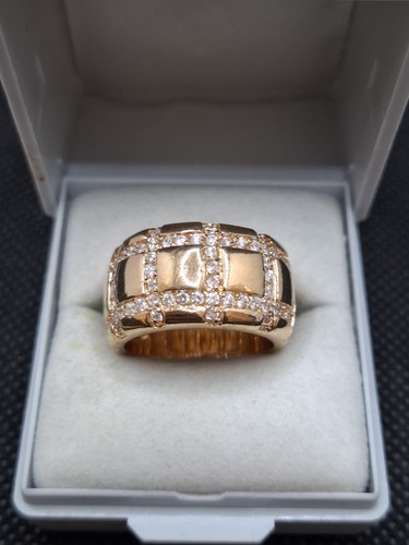 Ancienne bague plaqué or - plaqué,