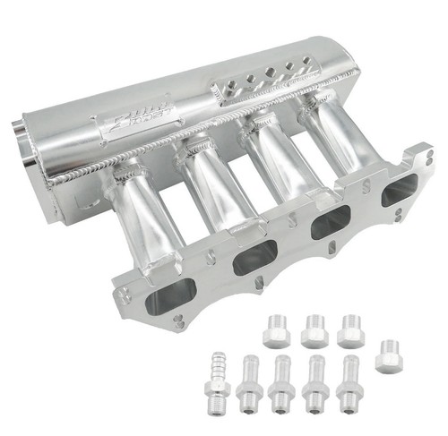 Polished aluminum intake - aluminum,