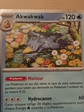 ??Carte Pokémon Akwakwak MEP 008 PROMO Mega-Evolution MEG FR NEUVE??
