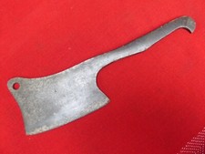hachoir couperet outil ancien boucher boucherie