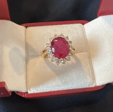 Bague Vintage Plaque Or Taille