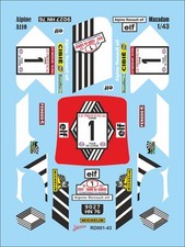 Renault Alpine A110 Macadam