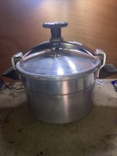 (D15) ANCIENNE COCOTTE MINUTE SEB  8 LITRES EN ALUMINIUM VINTAGE