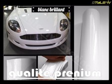 Film vinyle covering blanc brillant 152 x 20 cm thermoformable adhésif