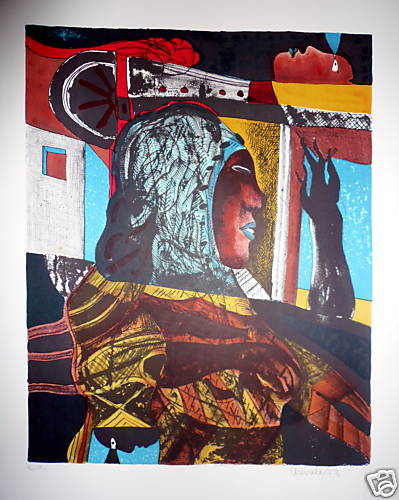 Javier arevalo lithographie - javier,