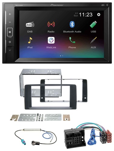 Pioneer dab mp3 2din bluetooth - dab,