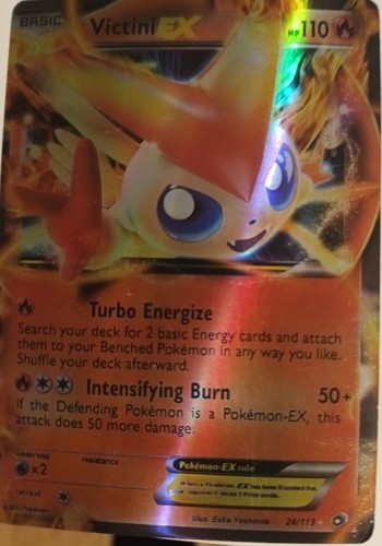 Carte pokémon victini ex - pokémon,