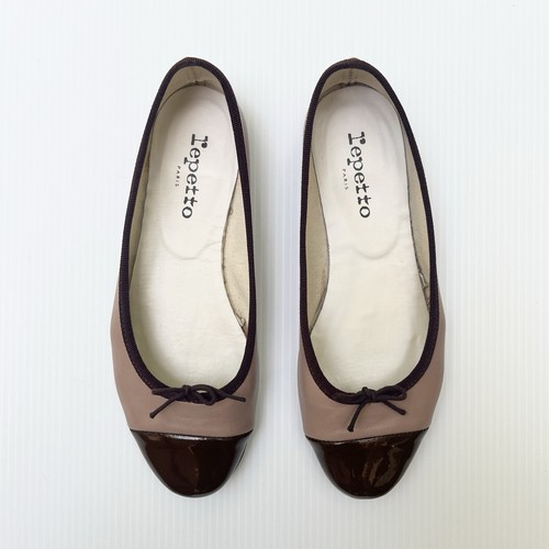 Repetto flora leather ballet - flora,