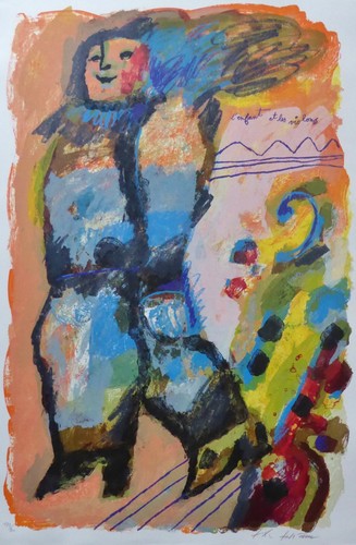 Theo tobiasse lithographie - theo,