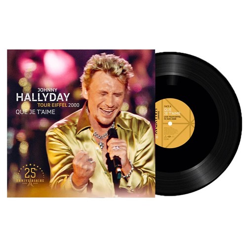 Johnny hallyday 45t que je - que,
